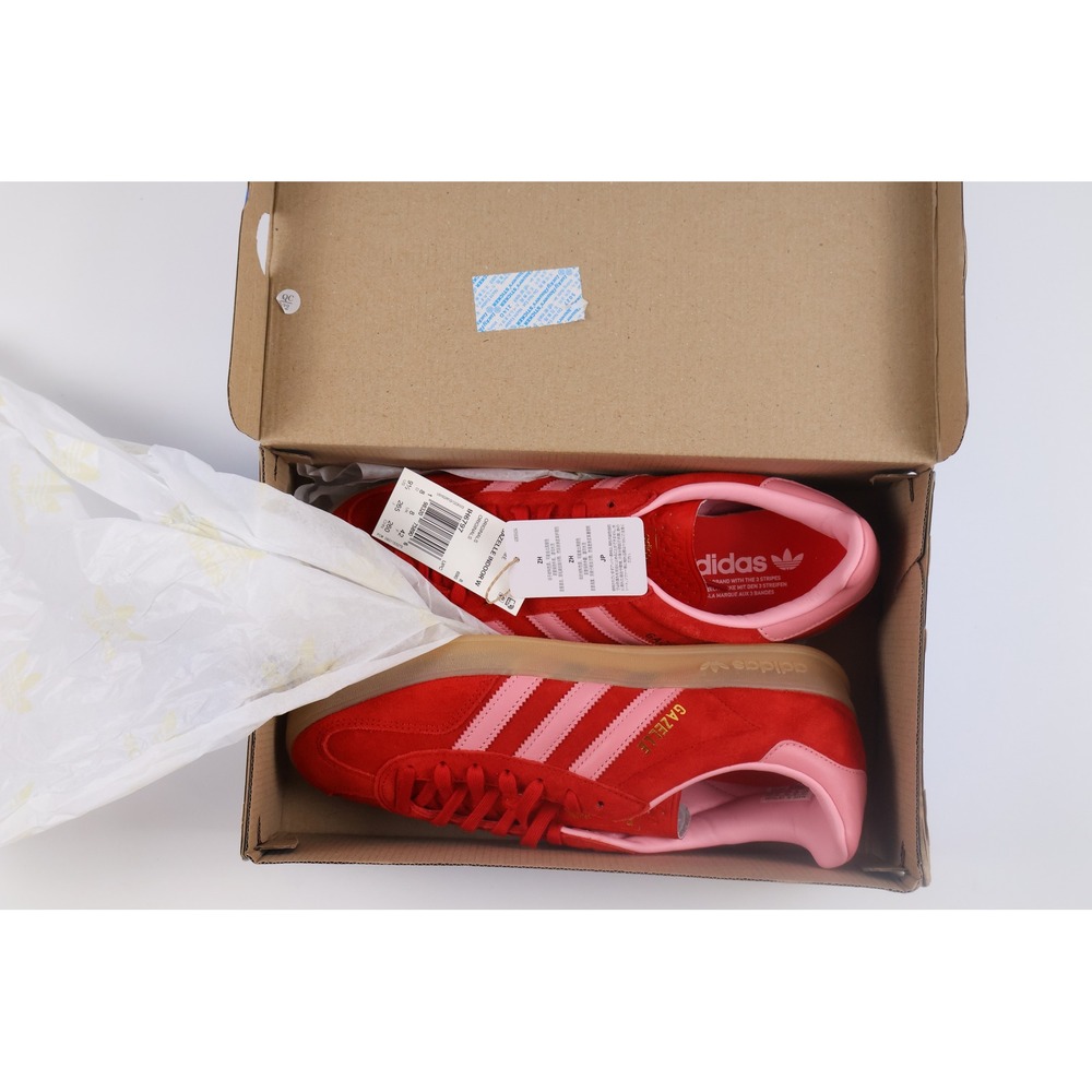adidas Gazelle Sneakers in Red and Pink - Picture 5 of 6
